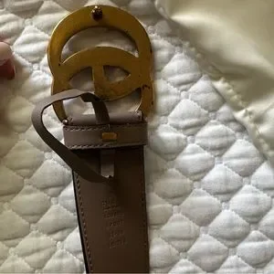 Rose tan wide marmont belt Gucci | Accessories | Gucci Marmont Thin Belt In Dusty Rose  main image 2